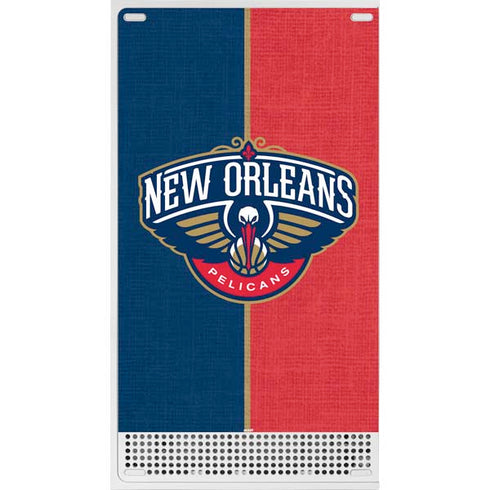 NBA New Orleans Pelicans Canvas Xbox Series S Console Skin